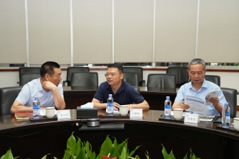 庆阳市西峰区政协主席一行莅临pg国际考察交流